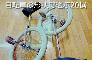 自転車の形状で選ぶ20撰